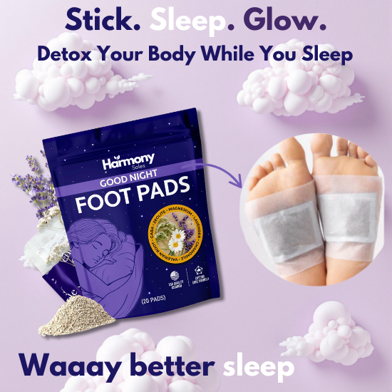 HarmonySoles™ - Natural Sleep Detox Foot Pads