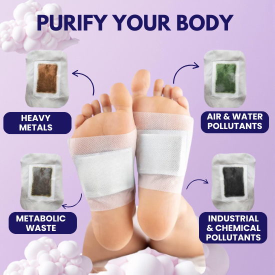 HarmonySoles™ - Natural Sleep Detox Foot Pads
