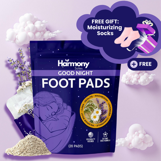 HarmonySoles™ - Natural Sleep Detox Foot Pads