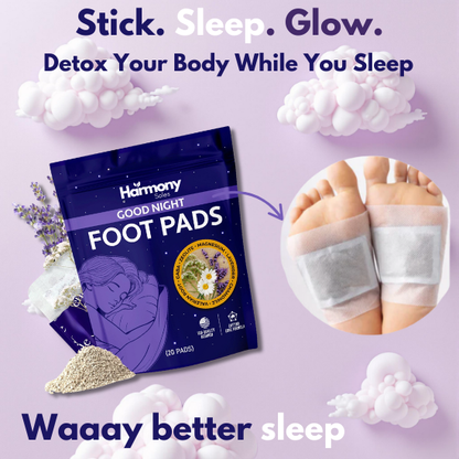 HarmonySoles™ - Natural Sleep Detox Foot Pads